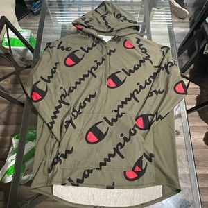 OLIVE GREEN CHAMPION JOGGER SET